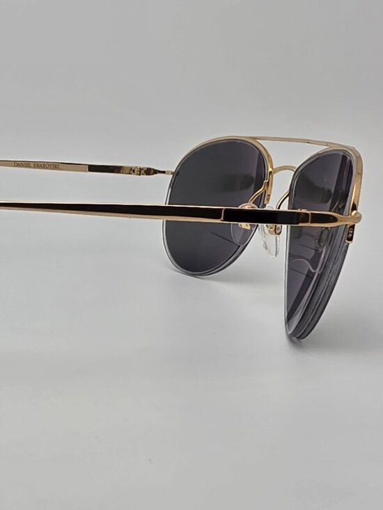 Daniel Swarovski S601 20 6051 23 KT GP Gold Aviator Sunglasses FRAME ONLY 58mm main image 6